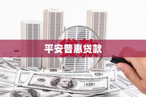 金川平安普惠贷款